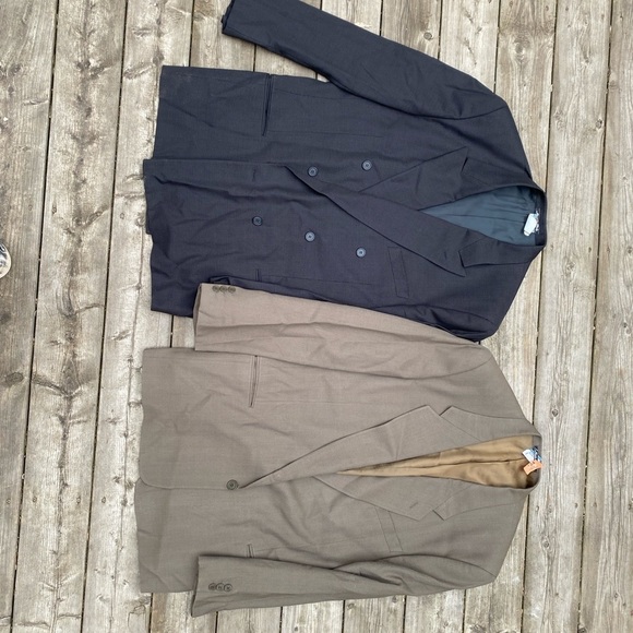 LOT OF 2 Vintage 100% Wool Giorgio Armani Jackets - Picture 12 of 15